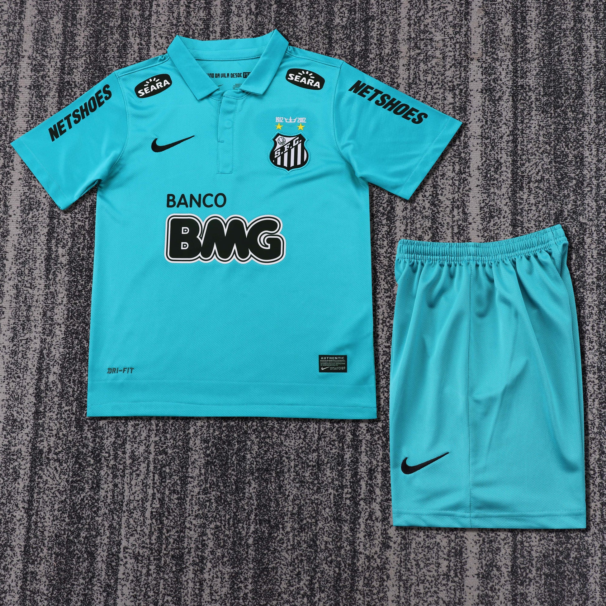 Santos azzurro Retro 2013 Bambino