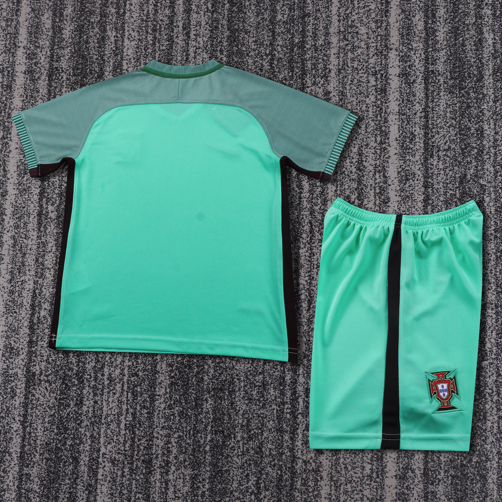Portogallo verde Retro 2016 Bambino