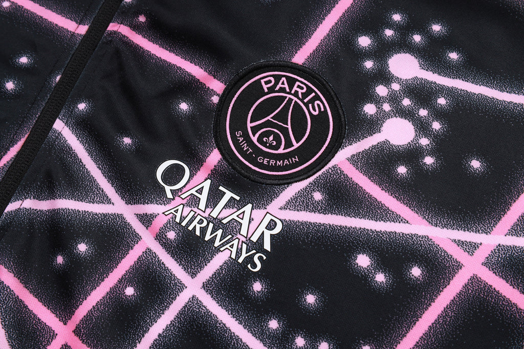 Tuta Paris Saint Germain Nero zip intera 2025/26