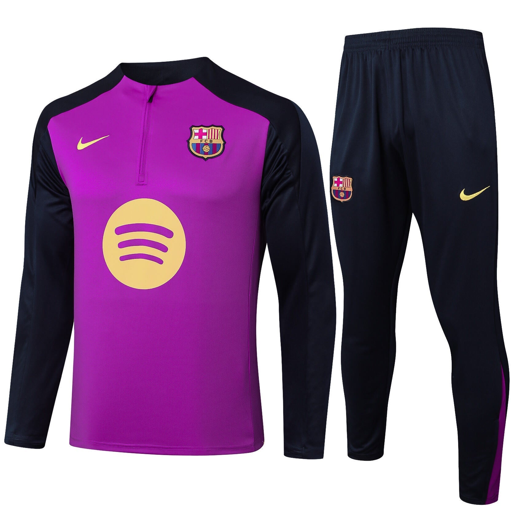 Tuta Barcellona Viola e Blu 2025/26