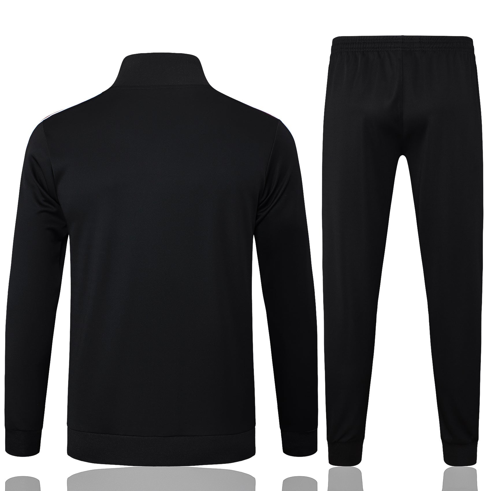 Tuta Manchester United nero zip 2025/26