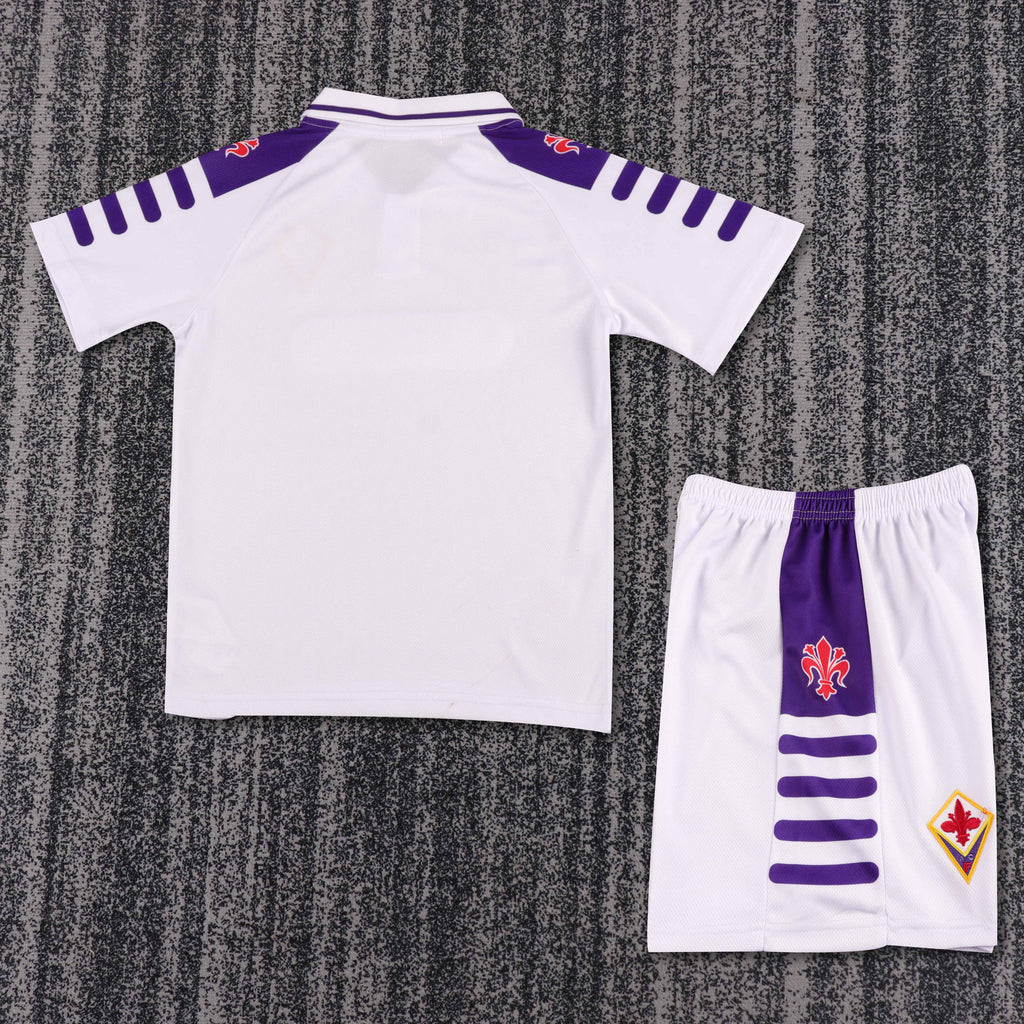 Fiorentina bianca Retro 1998/99 Bambino