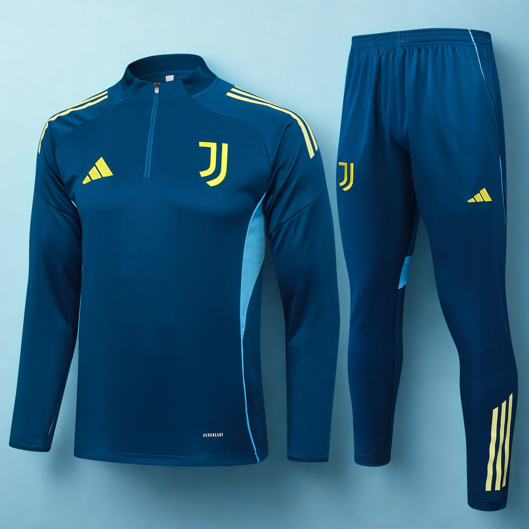Tuta Juventus Mezza Zip | Blu, Azzurra, Gialla - Allenamento 2025/2026