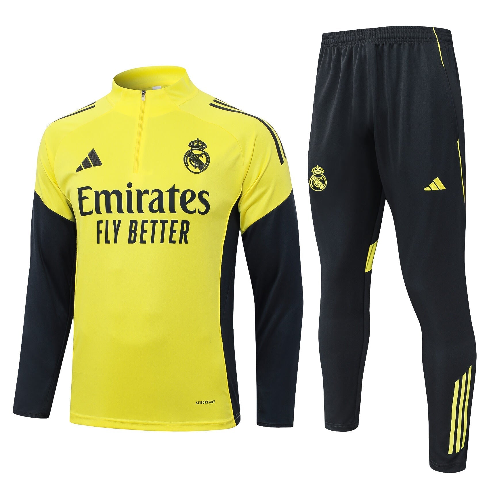 Tuta Real Madrid Giallo e Nero 2025/26