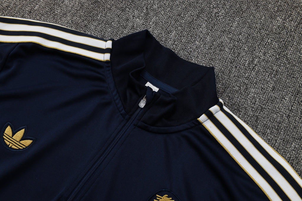 Tuta Juventus Con Mezza Zip | Blu Navy, Oro - Allenamento 2025/2026