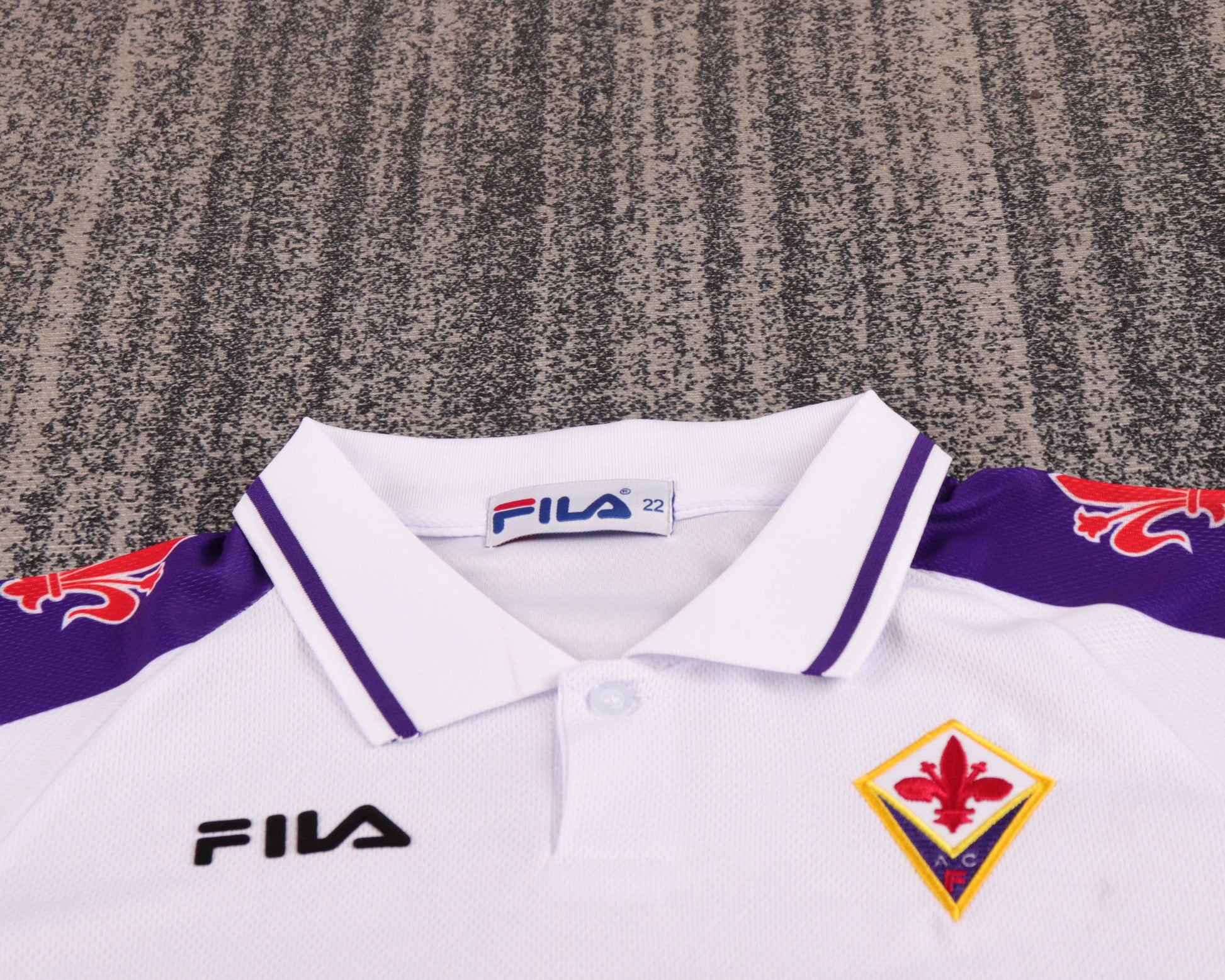 Fiorentina bianca Retro 1998/99 Bambino