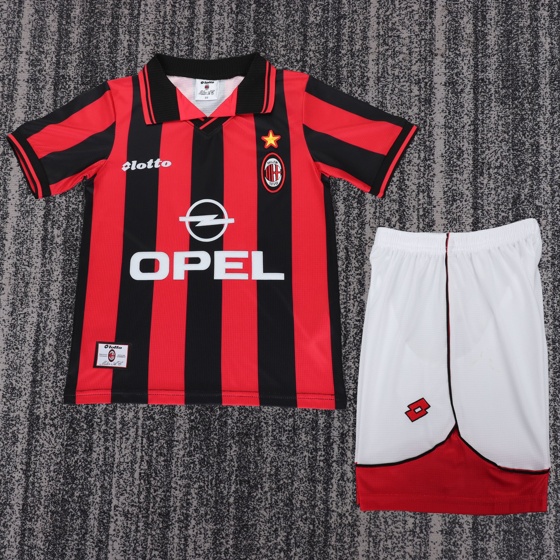 AC Milan Home Retrò Bambino 1997/1998