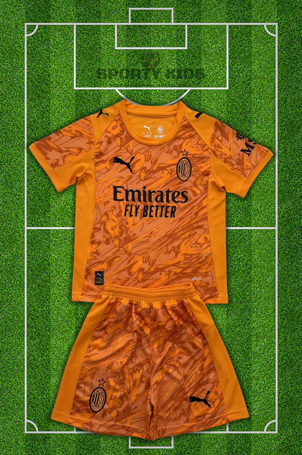 Milan Away Portiere Bambino 2025/2026
