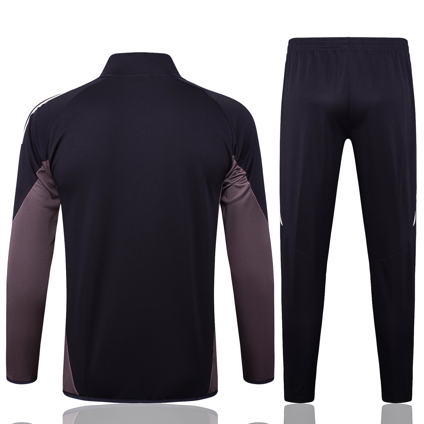 Tuta Arsenal nero zip 2025/26