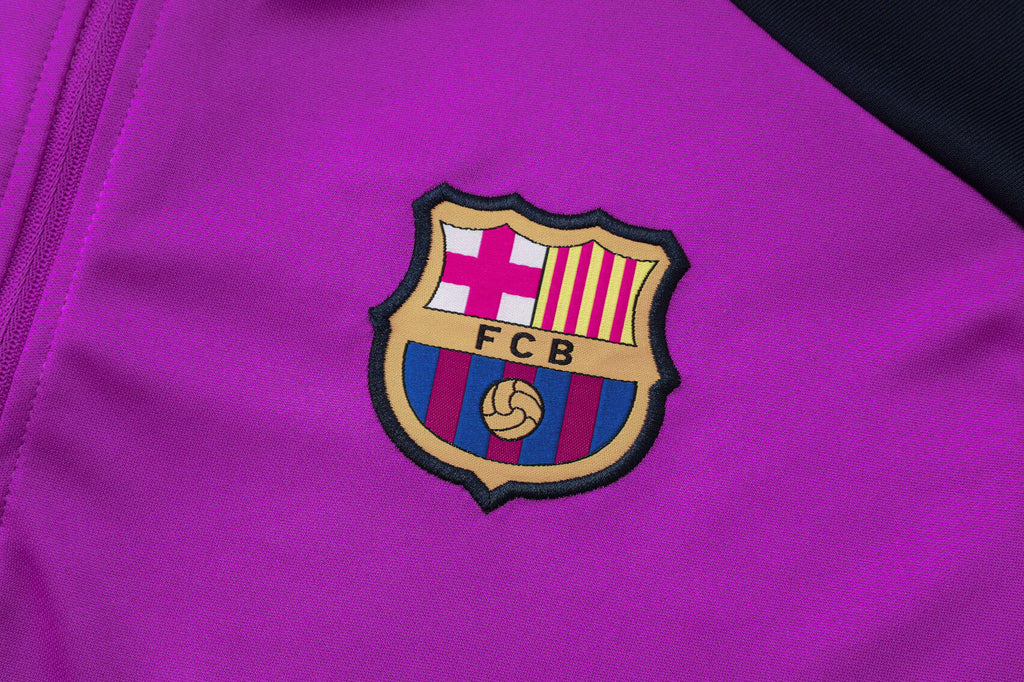 Tuta Barcellona Viola e Blu 2025/26