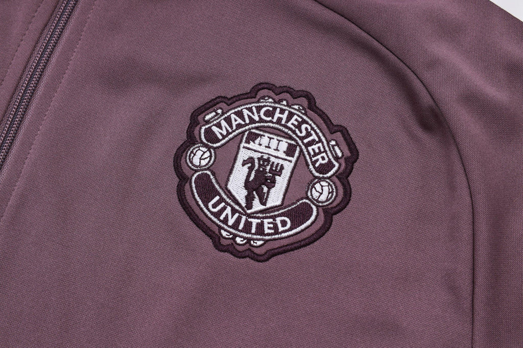 Tuta Manchester United prugna zip intera 2025/26