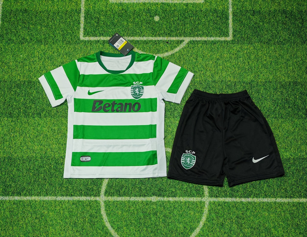 Sporting Lisbona Home Bambino 2025-2026